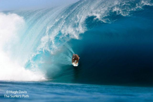 Shane Dorian human cannonball Teahupoo